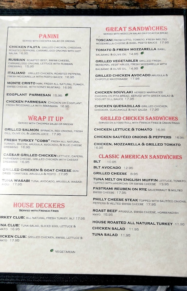 Bus Stop Cafe Menu - Image 2